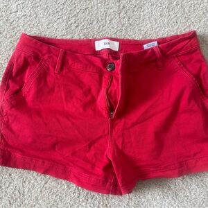 BKE Scarlet Red Shorts